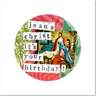 Jesus's Birthday Posters and Art